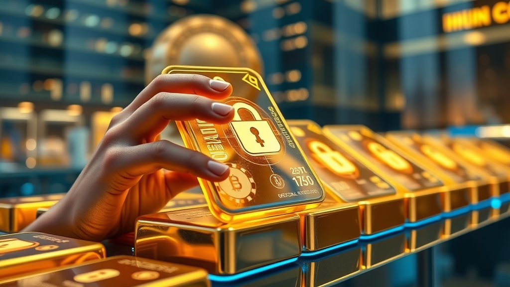 Digitalization process of unmined gold claims into digital assets