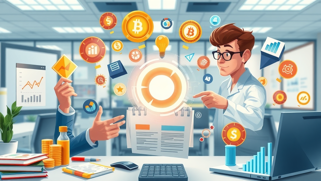 infographic of the conversion from physical assets to digital assets, asset digitization, 2025